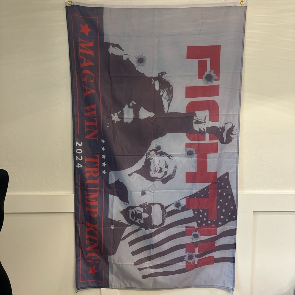 Patriotic Wall Flag‎ Decor